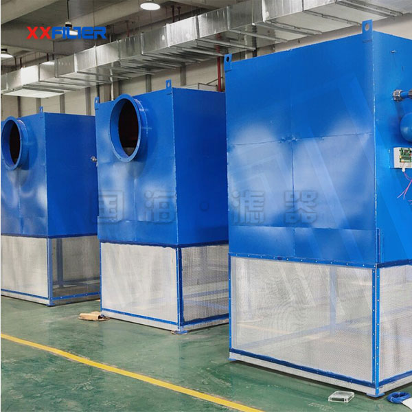 廠房送風(fēng)機(jī)組自潔式空氣過(guò)濾器