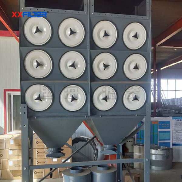 車(chē)間拋光粉塵處理濾筒除塵器
