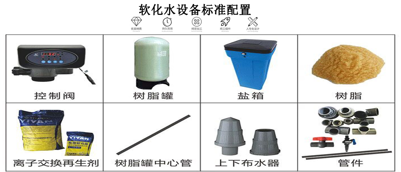 電力鍋爐補給水軟化水設備